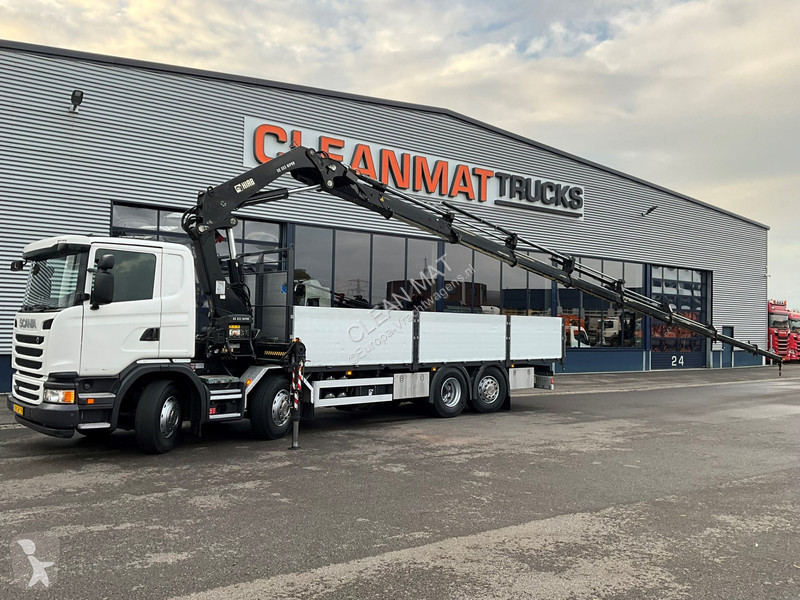 Camion Scania 450 8x2 Euro 6 Hiab 32 Tonmeter...