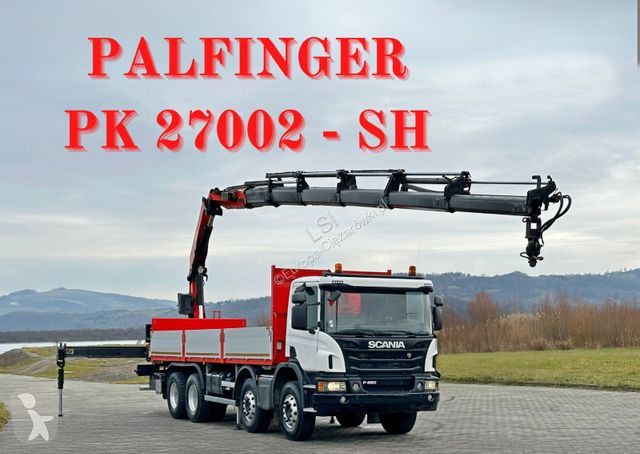 Kamion Scania 450 * K 27002 - SH + FUNK * 8x4 *...