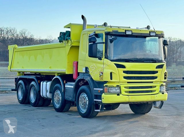 Camion Scania 400 Kipper 5,90 m + BORDMATIC *...