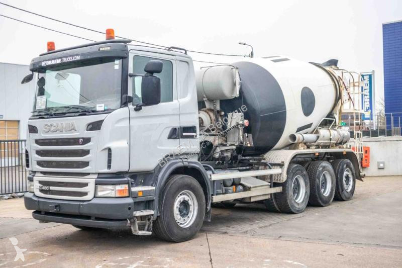 Camión Scania 400-8x4+MIXER 9M3(2020)