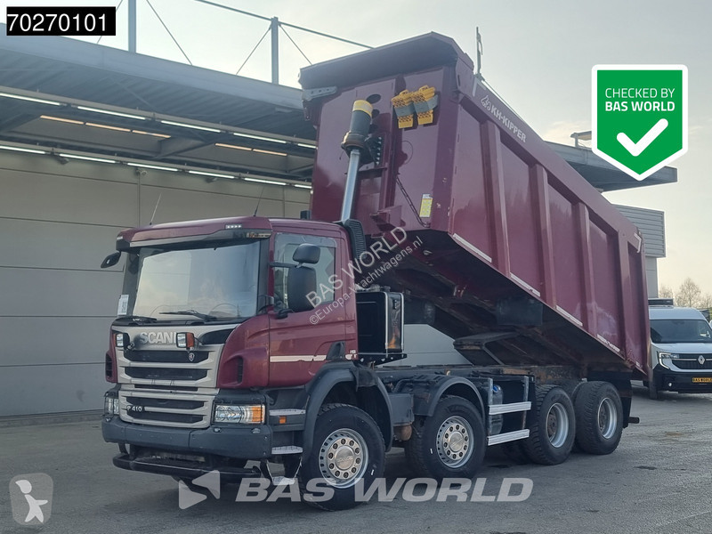 Camion Scania 410 8X4 28m3 KH Kipper Big-Axle...