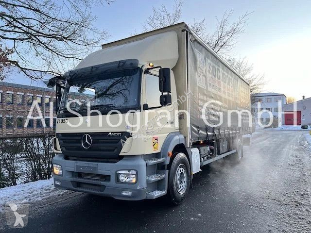 Kamion Mercedes 1829 4x2/ Pritsche + Plane/Euro 4