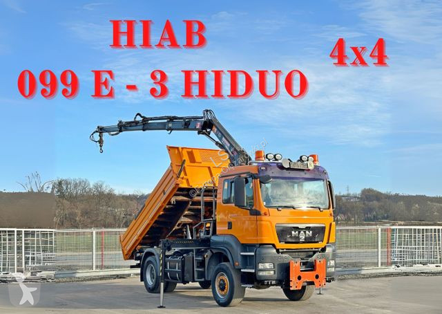 Kamion MAN 18.360 * HIAB 099 E-3 HIDUO + FUNK *4x4