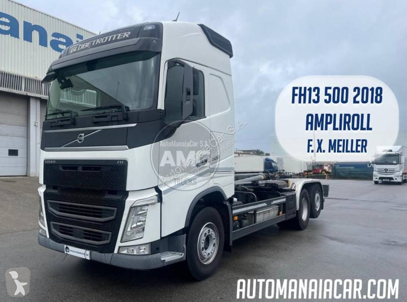 Camião Volvo porta contentores FH13 500 6x2 Gasóleo Euro 6 usado - n ...