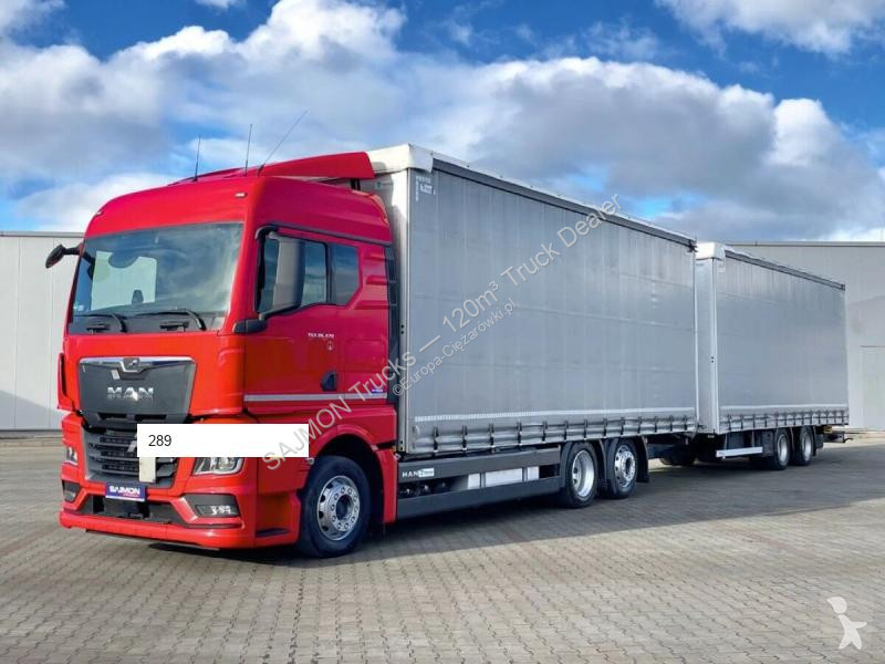 Camion remorque MAN TGX 26.470 / ZESTAW TANDEM...