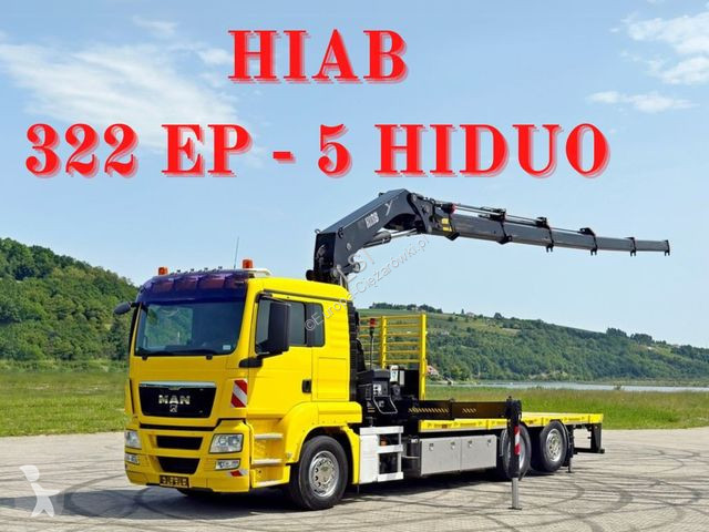 Kamion MAN TGS * HIAB 322 EP - 5 HIDUO/ FUNK * TOP