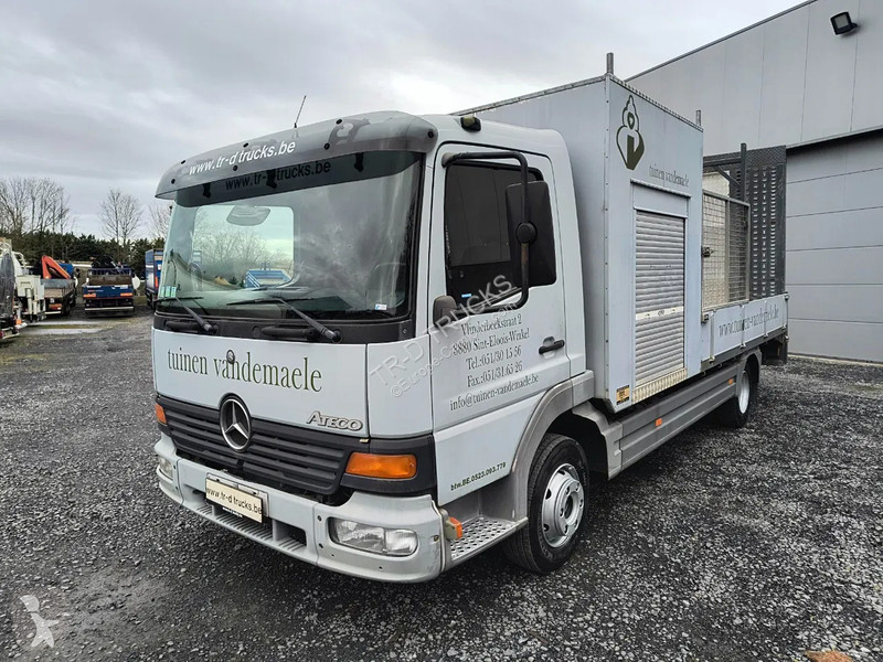 Camion Mercedes 815 GARDEN - MATERIAL BOX - RAMPS
