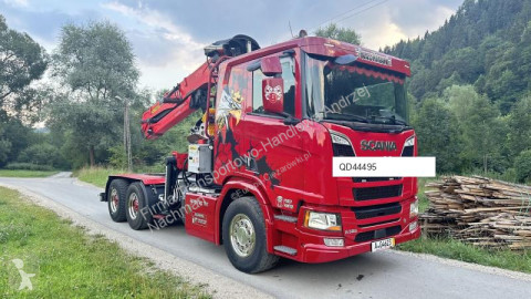 Камион камион за превоз на трупи Scania
