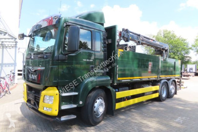 Camion grue ridelles MAN