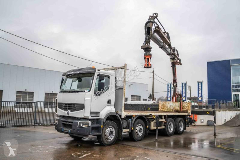 Camion Renault LANDER 380 DXI+PALFINGER 18002/4X