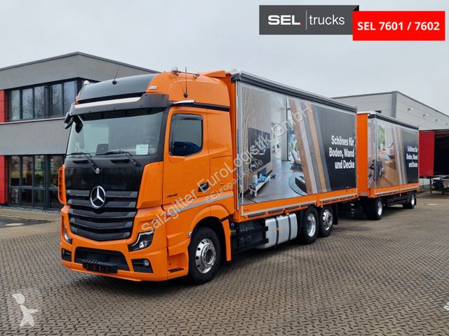 Lastbil med släp Mercedes 2548 / Retarder /...