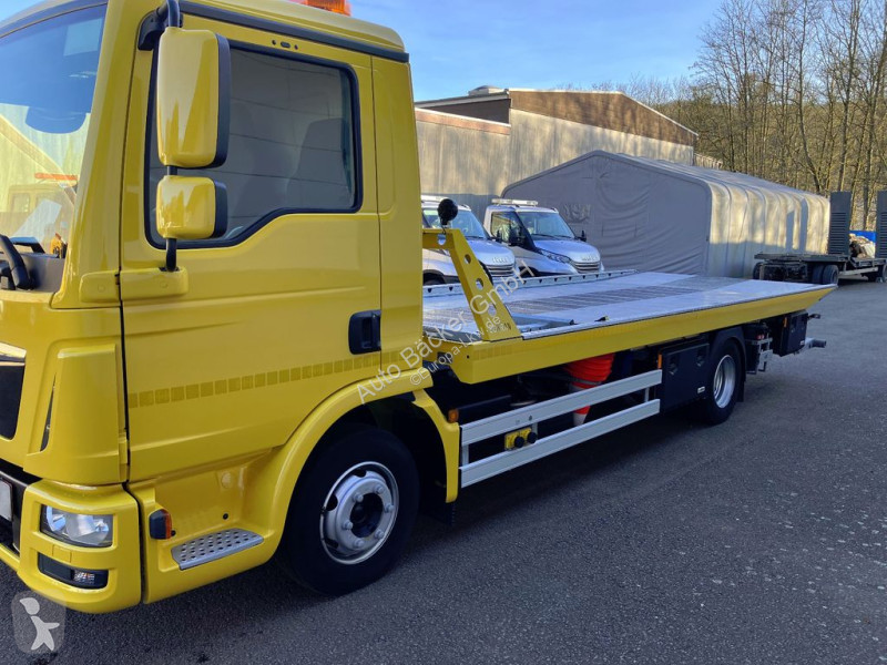 Kamion MAN 8.190 FG mit neuem Schiebeplateau...