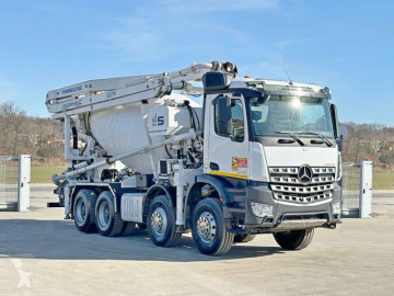 Camion pompe à béton Mercedes