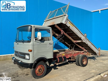 Camion Mercedes 608 D Manual, Steel suspension, Bennes Marrel