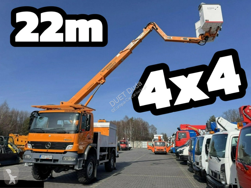 Camion Mercedes 1324 4x4 Zwyżka RUTHMANN...