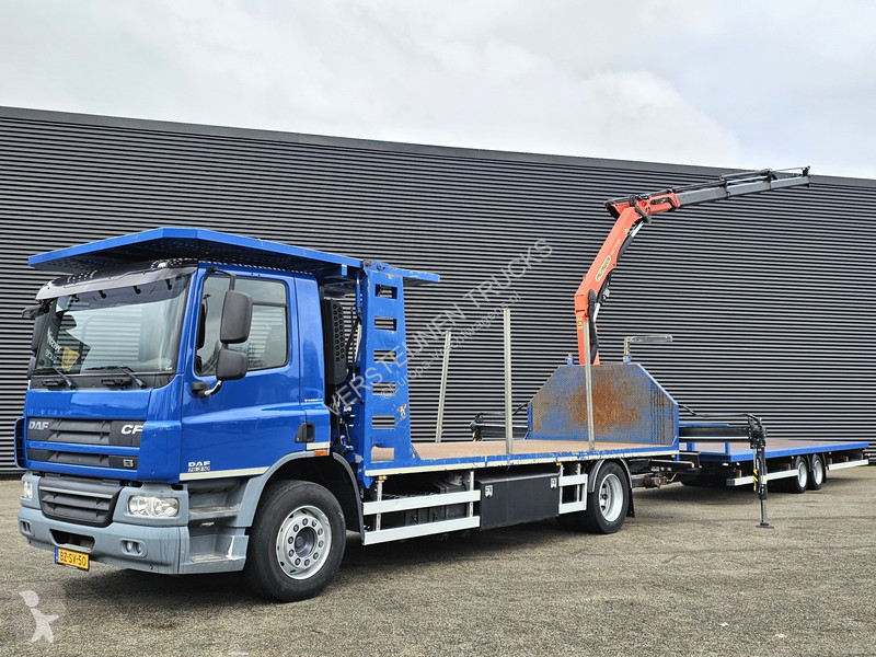 Camion DAF 75310 / PALFINGER CRANE + TRAILER