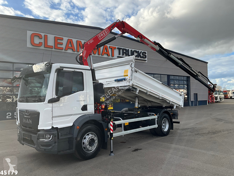 Kamion MAN TGM Euro 6 Fassi 13 Tonmeter...