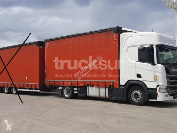 Camión tautliner (lonas correderas) Scania