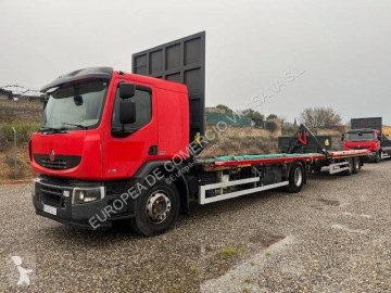 Camion plateau porte paille Renault