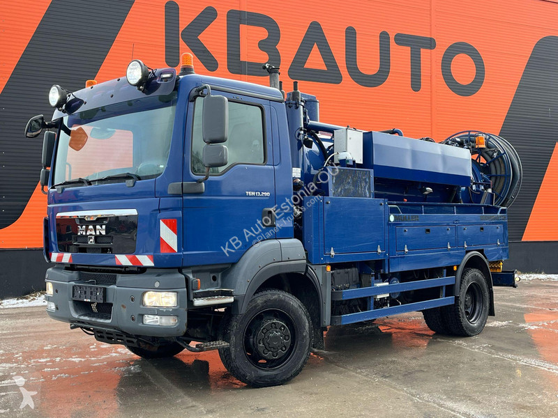 Kamion MAN 13.290 4x4 TANK 6500 l / VACUUM...
