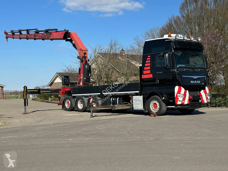 Camion MAN 35.480!!8x4 TRIPLE!!HIAB...