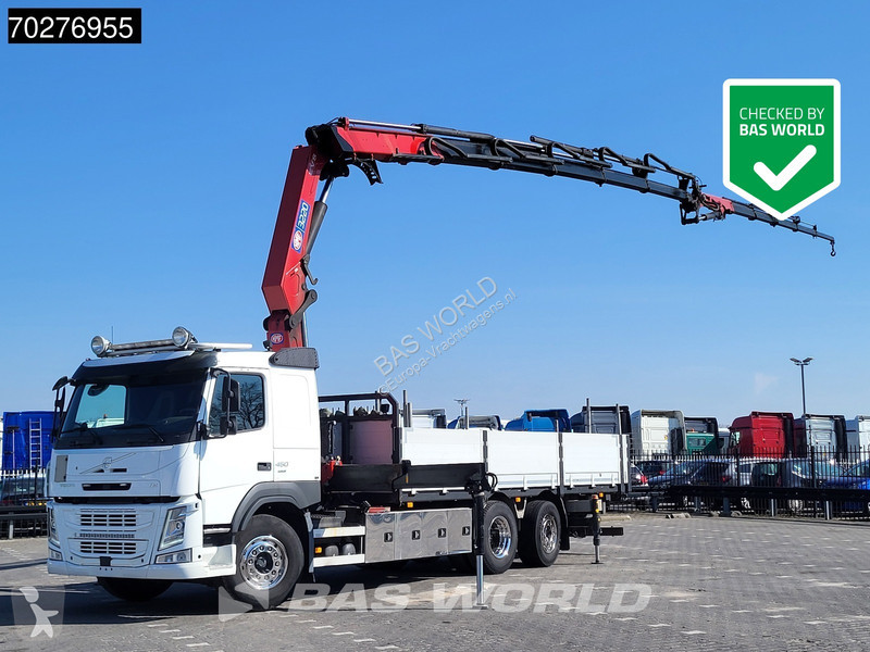 Kamion Volvo 450 6X2 HMF3220 K5 + Jib K5 Crane...
