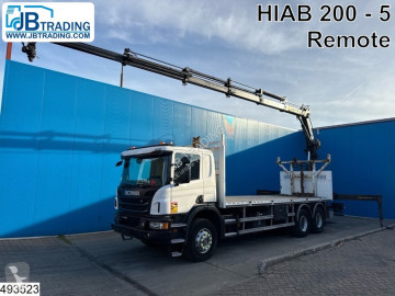 Camion Scania P 410 6x4, EURO 6, Hiab, Remote, Retarder