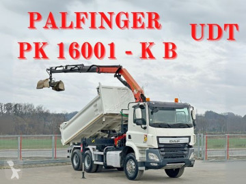 Camion DAF 1600 CF 410 * Kipper 4,90 m + PK 1 - K B * 6x4