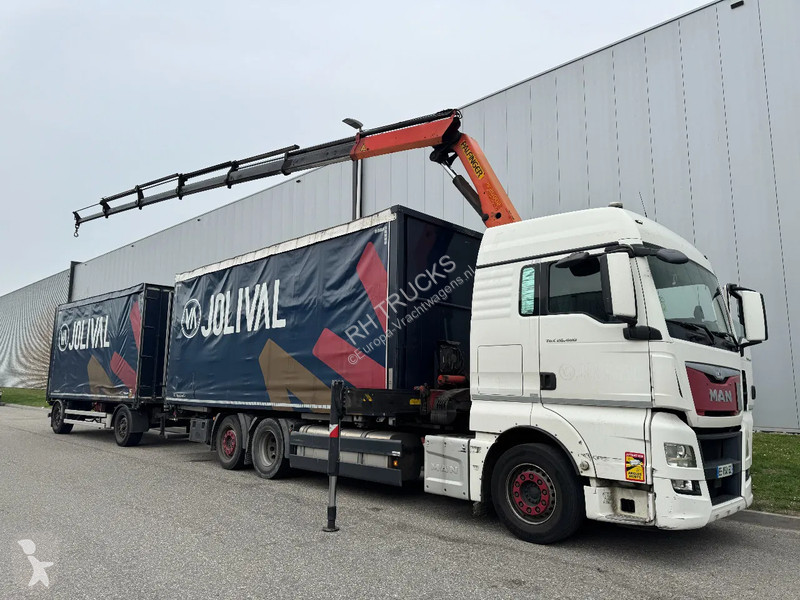 Camión MAN TGX 6X2 - EURO 6 + PALFINGER PK20002...