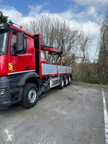 Camion grue ridelles Mercedes neuf