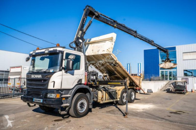 Camion Scania G P 400 // BIBENNE // RUE HIAB 16 t/m // RETARDER