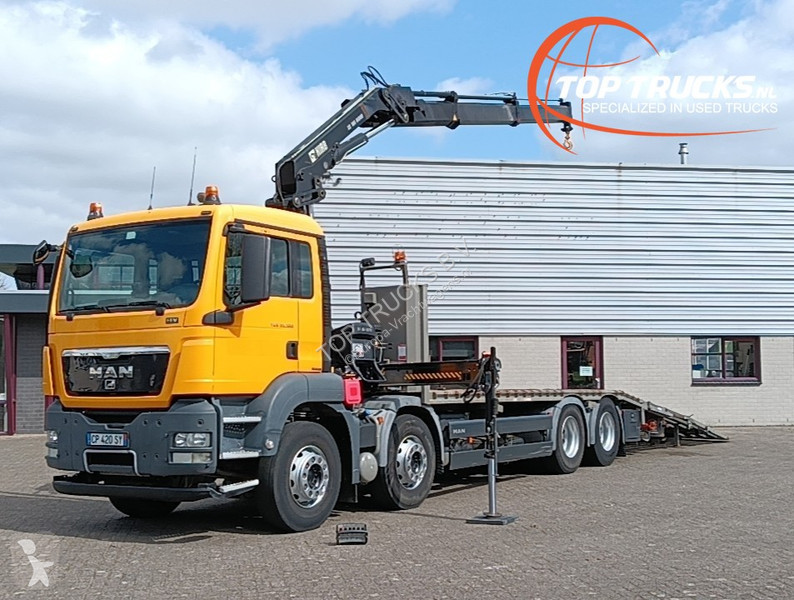 Camión MAN 35.360 8x2 - 16 TM Hiab Kraan,...