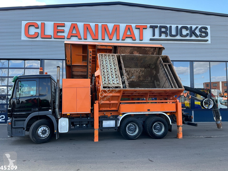 Camion Mercedes 3336 6x4 RSP Saugbagger 7m³