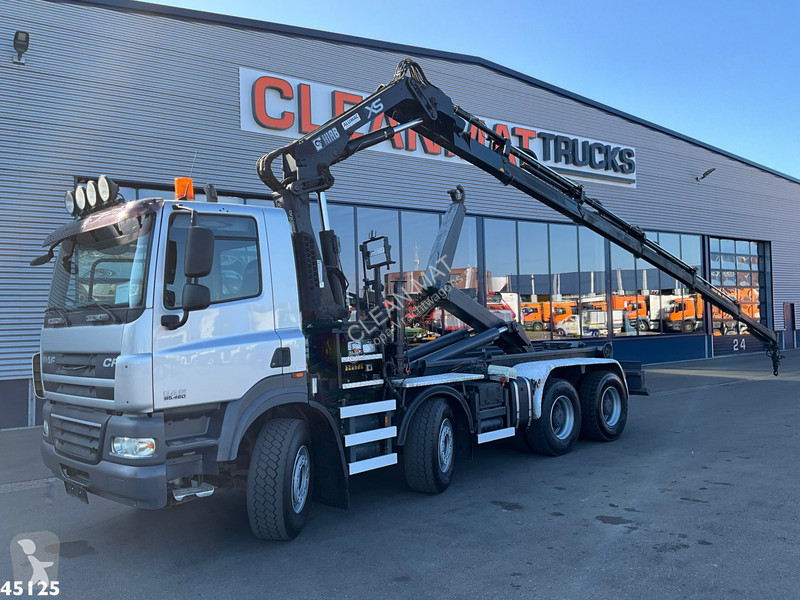 Camion DAF FAD 85 460 8x4 Hiab 16 Tonmeter...