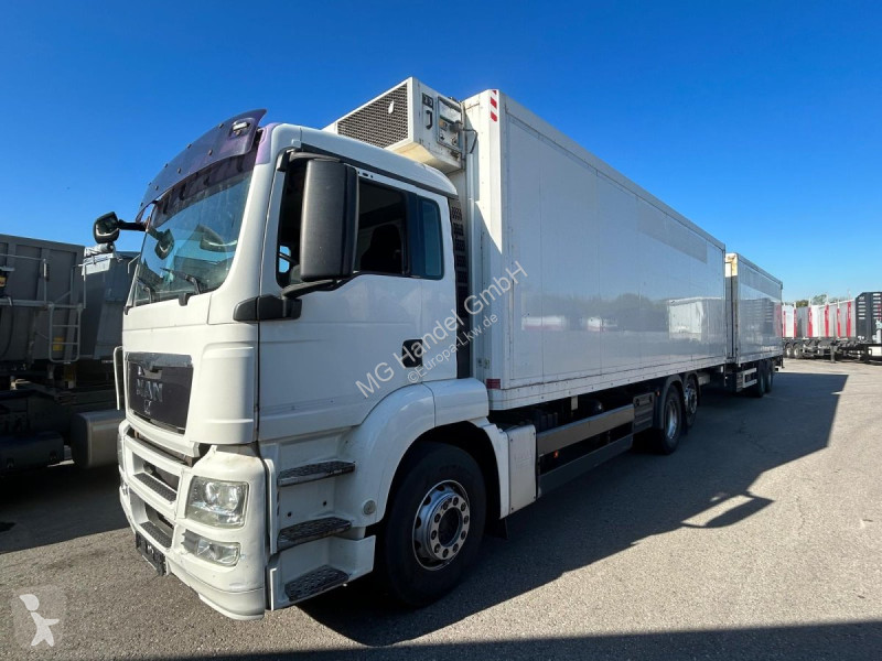 Camion MAN TGS 26.360 6x2 LL, Tiefkühlkoffer...