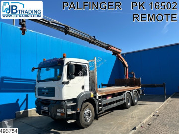 Camion MAN 26.360 TGA 6X4, Manual, Steel suspension, Palfinger