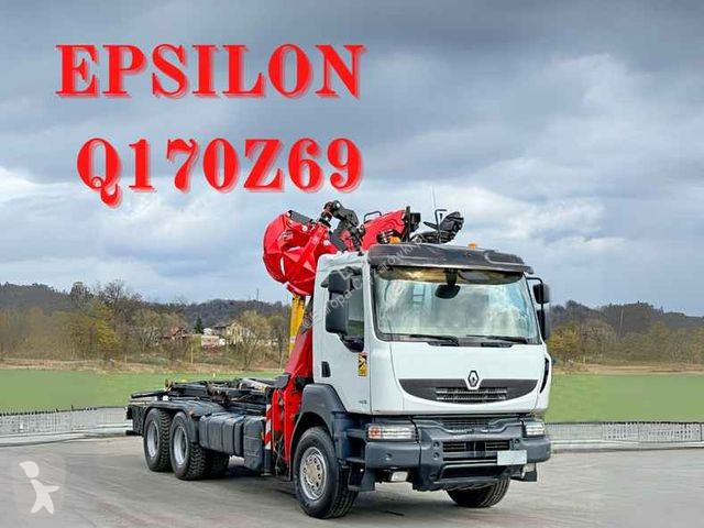 Camion Renault KERAX 460 DXI * ABROLLKIPPER *...