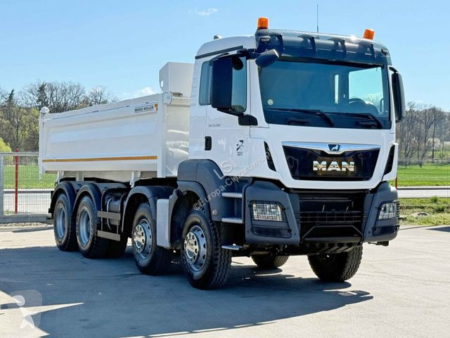 Kamion MAN 35.500 KIPPER 6,00 m + BORDMATIC * 8x4