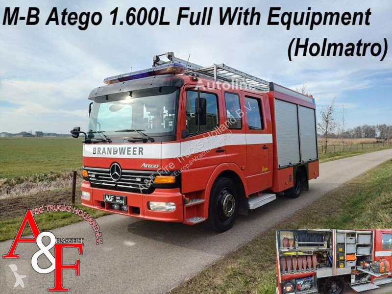 Camion Mercedes 1225 4x2 Brandweer, Firetruck,...