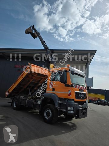 Kamion MAN TGS / 4X4 ALLRAD / Kipper + Kran...