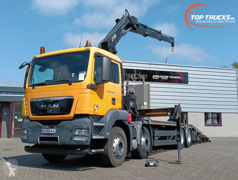 Camion MAN 35.360 8x2 - Hiab 16 TM Kraan,...