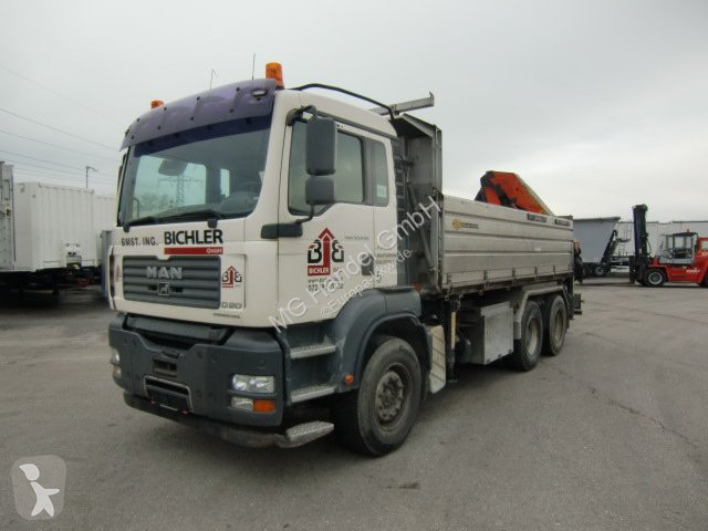 Lastbil MAN TGA 33.430 6x4 Kipper, Manuel, E4...