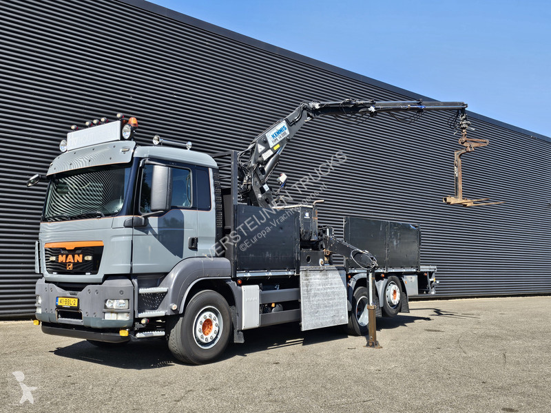 Camion MAN TGS 6X2-4 BL / KENNIS ROLLER CRANE /...