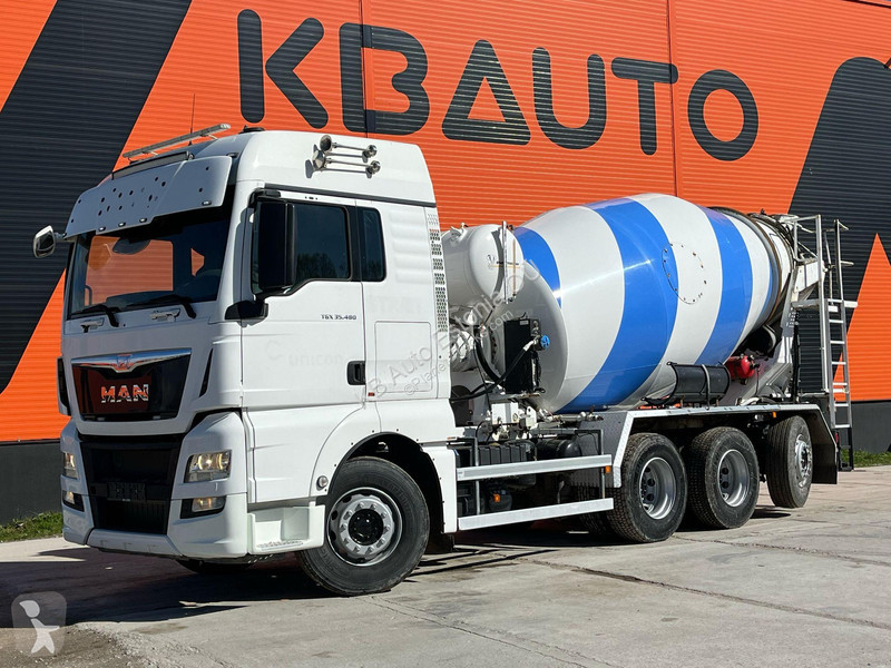 Lastbil MAN 35.480 8x4*4 INTERMIX IMI 10 m3
