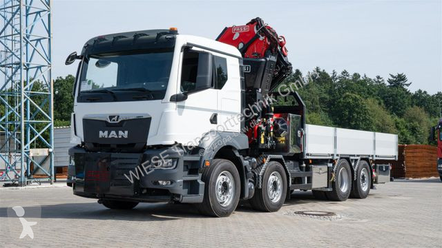 Camión MAN MAN 35.470 8x2 Kran 710 RA2.26