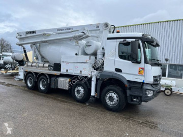 Camion béton malaxeur + pompe Mercedes neuf