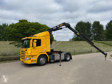 Camion grue Scania