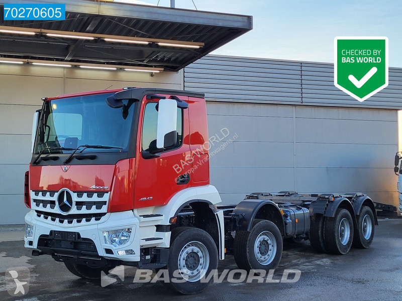 Camion Mercedes 4843 8X4 NEW chassis RHD! Steel...
