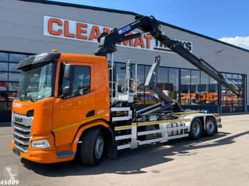 Camion DAF FA N XD 450 Euro 6 HMF 23 Tonmeter laadkraan
