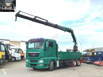Camion grue ridelles MAN